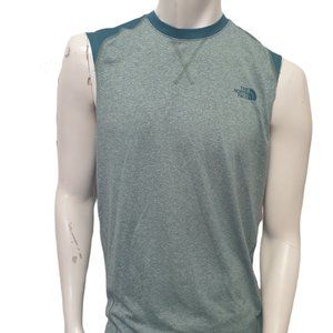 The Nort Face Crew T-shirt Green Medium Mountain Athletics Sleeve less